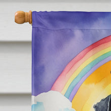 Load image into Gallery viewer, Kerry Blue Terrier St Patrick's Day House Flag