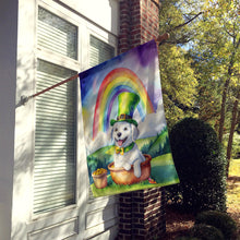 Load image into Gallery viewer, Kuvasz St Patrick's Day House Flag