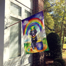 Load image into Gallery viewer, Labrador Retriever St Patrick's Day House Flag