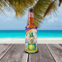 Load image into Gallery viewer, Labrador Retriever St Patrick's Day Slim Can Huggers – Fun, Functional Drink Coolers for Every Occasion