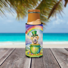 Load image into Gallery viewer, Labrador Retriever St Patrick's Day Slim Can Huggers – Fun, Functional Drink Coolers for Every Occasion