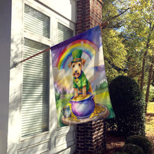 Load image into Gallery viewer, Lakeland Terrier St Patrick's Day House Flag