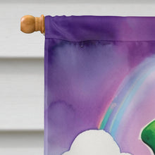 Load image into Gallery viewer, Lhasa Apso St Patrick's Day House Flag