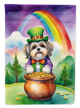Load image into Gallery viewer, Lhasa Apso St Patrick's Day House Flag