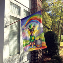 Load image into Gallery viewer, Miniature Pinscher St Patrick's Day House Flag