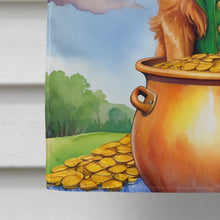 Load image into Gallery viewer, Nova Scotia Duck Tolling Retriever St Patrick's Day House Flag