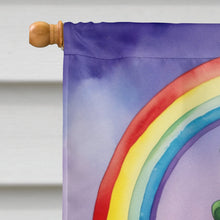 Load image into Gallery viewer, Old English Sheepdog St Patrick's Day House Flag