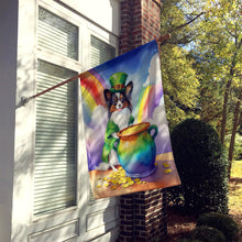 Load image into Gallery viewer, Papillon St Patrick's Day House Flag