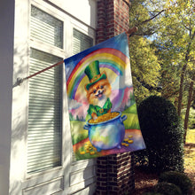 Load image into Gallery viewer, Pomeranian St Patrick's Day House Flag