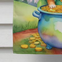 Load image into Gallery viewer, Pomeranian St Patrick's Day House Flag