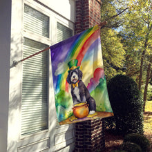 Load image into Gallery viewer, Portuguese Water Dog St Patrick's Day House Flag