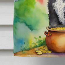 Load image into Gallery viewer, Portuguese Water Dog St Patrick's Day House Flag