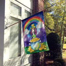 Load image into Gallery viewer, Saluki St Patrick's Day House Flag