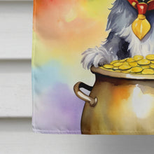 Load image into Gallery viewer, Schnauzer St Patrick's Day House Flag