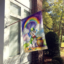 Load image into Gallery viewer, Sealyham Terrier St Patrick's Day House Flag