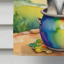 Load image into Gallery viewer, Tibetan Terrier St Patrick's Day House Flag