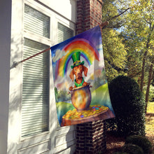 Load image into Gallery viewer, Vizsla St Patrick's Day House Flag