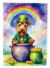 Load image into Gallery viewer, Welsh Terrier St Patrick's Day House Flag