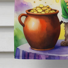 Load image into Gallery viewer, Wirehaired Pointing Griffon St Patrick's Day House Flag