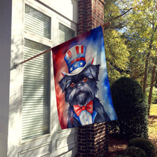 Load image into Gallery viewer, Affenpinscher Patriotic American House Flag