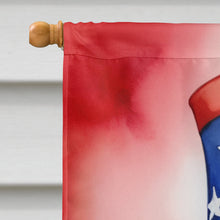 Load image into Gallery viewer, Afghan Hound Patriotic American House Flag