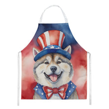 Load image into Gallery viewer, Akita Patriotic American Apron – Artist-Designed Kitchen, BBQ &amp; Craft Apron