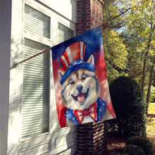Load image into Gallery viewer, Akita Patriotic American House Flag