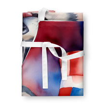 Load image into Gallery viewer, Alaskan Klee Kai Patriotic American Apron – Artist-Designed Kitchen, BBQ &amp; Craft Apron