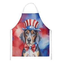 Load image into Gallery viewer, American English Coonhound Patriotic American Apron – Artist-Designed Kitchen, BBQ &amp; Craft Apron