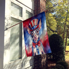 Load image into Gallery viewer, American Hairless Terrier Patriotic American House Flag