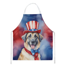Load image into Gallery viewer, Anatolian Shepherd Patriotic American Apron – Artist-Designed Kitchen, BBQ &amp; Craft Apron