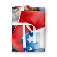 Load image into Gallery viewer, Australian Cattle Dog Patriotic American Apron – Artist-Designed Kitchen, BBQ &amp; Craft Apron