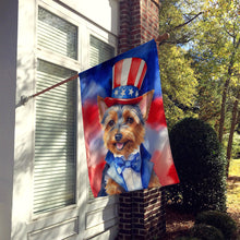 Load image into Gallery viewer, Australian Terrier Patriotic American House Flag