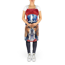 Load image into Gallery viewer, Beagle Patriotic American Apron – Artist-Designed Kitchen, BBQ &amp; Craft Apron