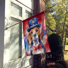 Load image into Gallery viewer, Beagle Patriotic American House Flag