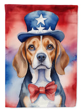 Load image into Gallery viewer, Beagle Patriotic American House Flag