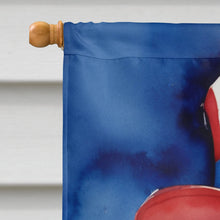 Load image into Gallery viewer, Bearded Collie Patriotic American House Flag