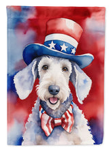 Load image into Gallery viewer, Bedlington Terrier Patriotic American House Flag
