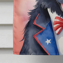 Load image into Gallery viewer, Belgian Sheepdog Patriotic American House Flag