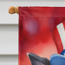 Load image into Gallery viewer, Belgian Tervuren Patriotic American House Flag
