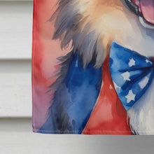 Load image into Gallery viewer, Belgian Tervuren Patriotic American House Flag
