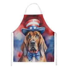 Load image into Gallery viewer, Bloodhound Patriotic American Apron – Artist-Designed Kitchen, BBQ &amp; Craft Apron
