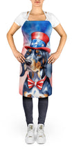 Load image into Gallery viewer, Bluetick Coonhound Patriotic American Apron – Artist-Designed Kitchen, BBQ &amp; Craft Apron