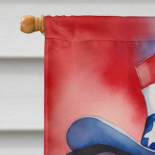 Load image into Gallery viewer, Border Collie Patriotic American House Flag