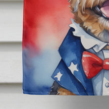 Load image into Gallery viewer, Border Terrier Patriotic American House Flag