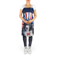 Load image into Gallery viewer, Borzoi Patriotic American Apron – Artist-Designed Kitchen, BBQ &amp; Craft Apron