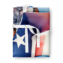 Load image into Gallery viewer, Boxer Patriotic American Apron – Artist-Designed Kitchen, BBQ &amp; Craft Apron