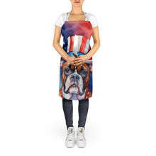 Load image into Gallery viewer, Boxer Patriotic American Apron – Artist-Designed Kitchen, BBQ &amp; Craft Apron