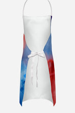 Load image into Gallery viewer, White Boxer Patriotic American Apron – Artist-Designed Kitchen, BBQ &amp; Craft Apron