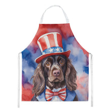 Load image into Gallery viewer, Boykin Spaniel Patriotic American Apron – Artist-Designed Kitchen, BBQ &amp; Craft Apron